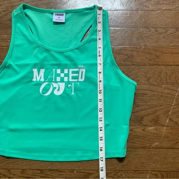 Gymshark Womens Maxed Out Tank | XL | Tropic Green NEW!! - Picture 12 of 13